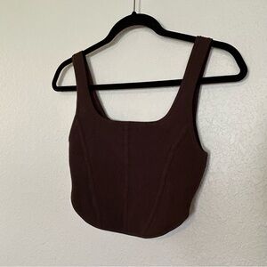 Aritzia Babaton Bustier Crop Top